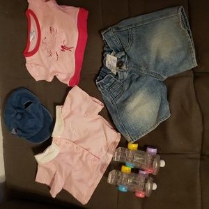 BABW skate/jean shirt/hat lot